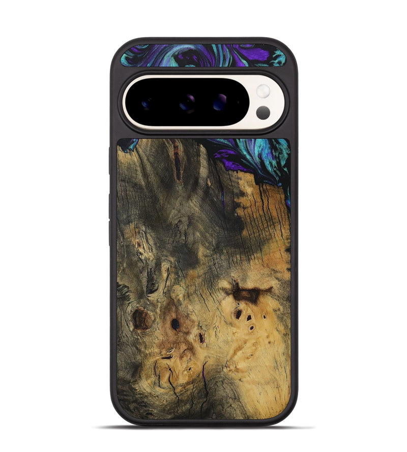 Pixel 9 Pro Wood Phone Case - Aeriell (Purple, 729612)