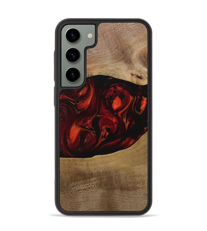 Galaxy S23 Plus Wood Phone Case - Libbie (Red, 729630)