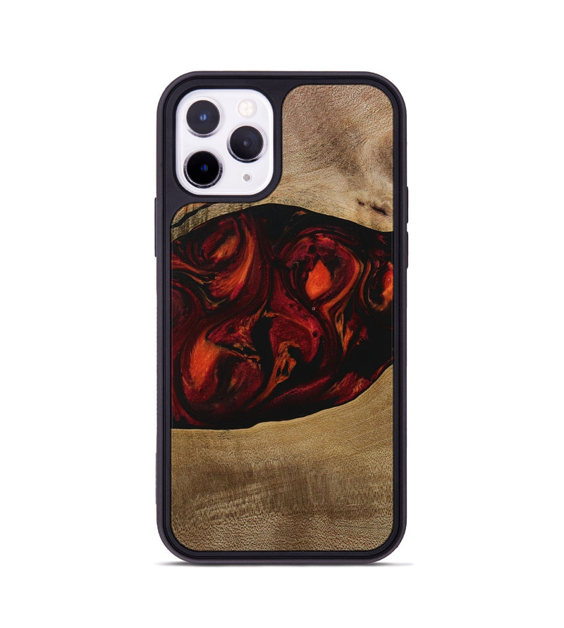 iPhone 11 Pro Wood Phone Case - Libbie (Red, 729630)