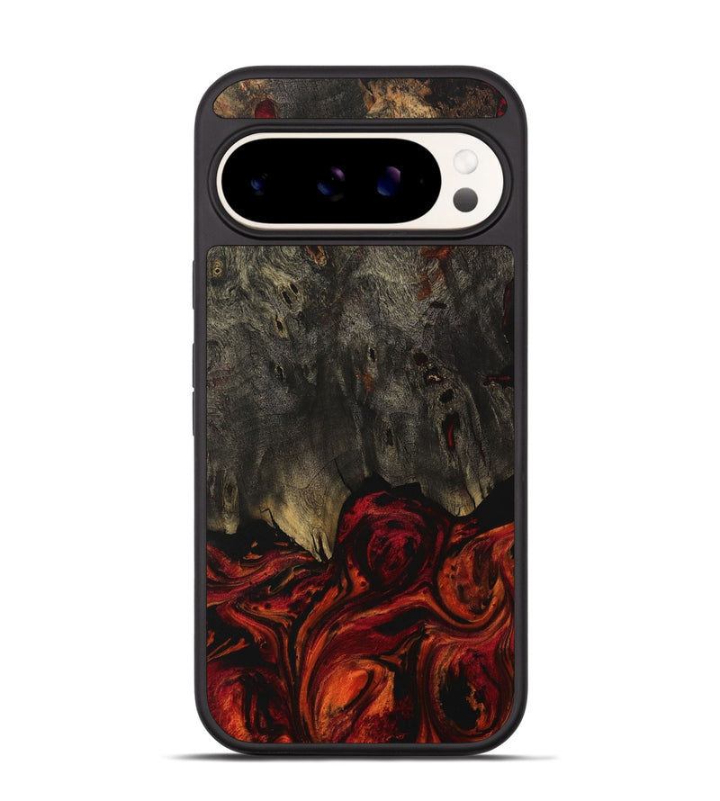 Pixel 9 Pro Wood Phone Case - Vidal (Red, 729659)