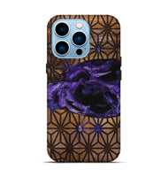 iPhone 14 Pro Wood Live Edge Phone Case - Kadeem (Pattern, 729716)