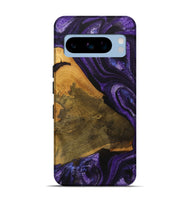 Pixel 8 Pro Wood Live Edge Phone Case - Hien (Purple, 729719)