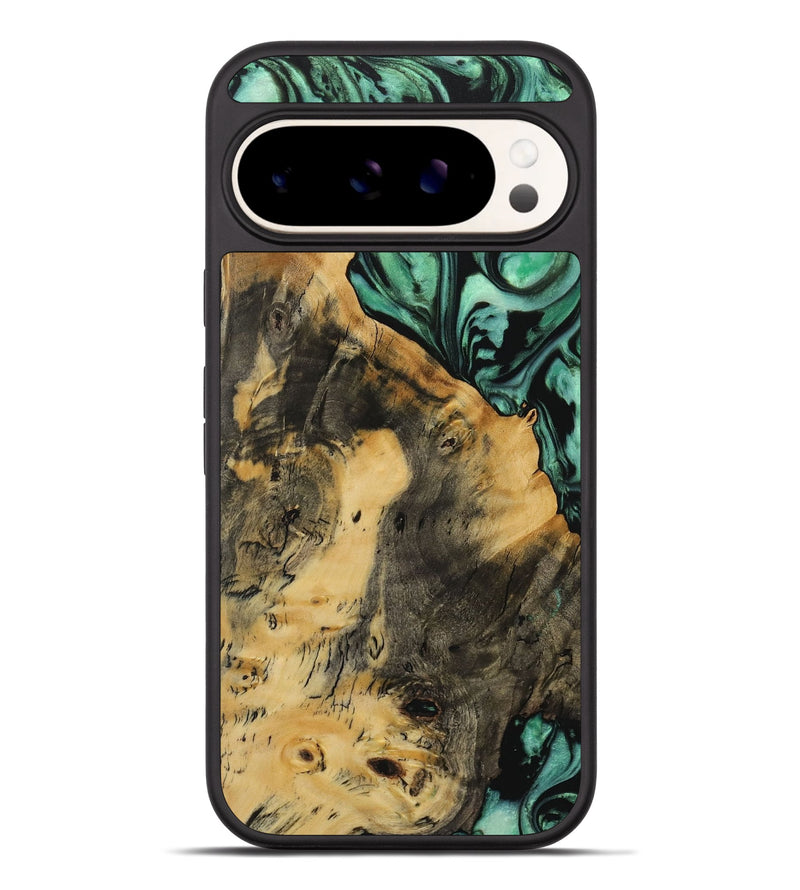 Pixel 9 Pro XL Wood Phone Case - Kadin (Green, 729734)