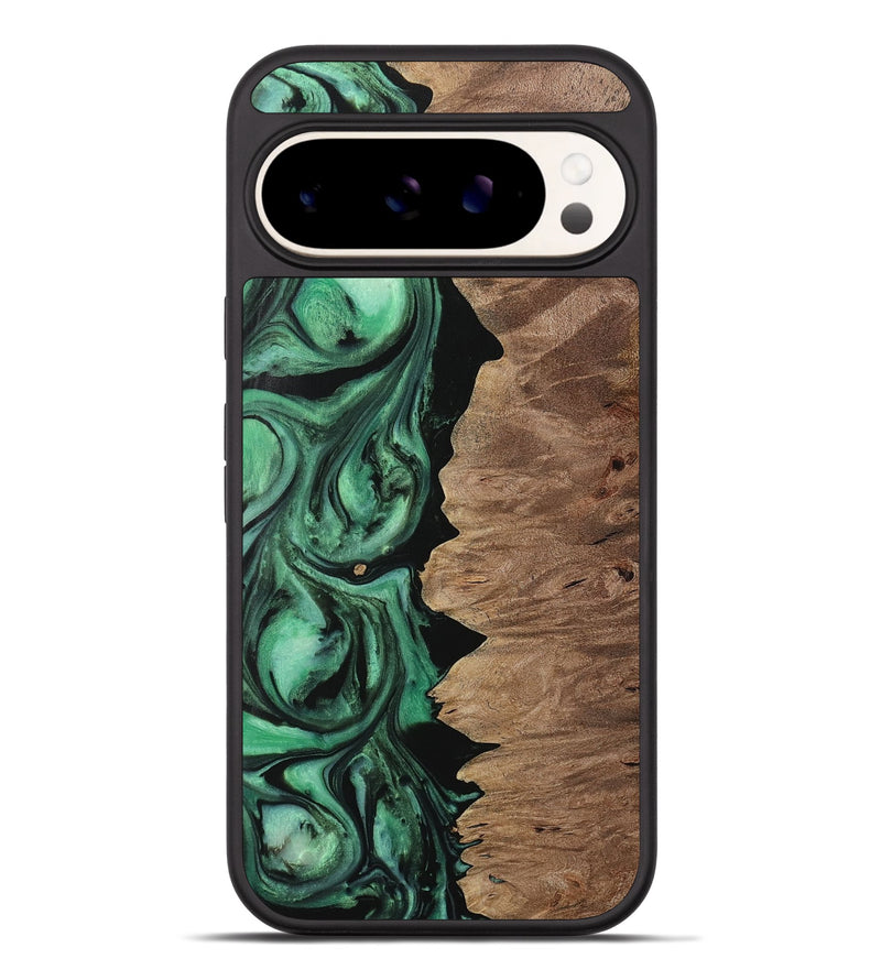 Pixel 9 Pro XL Wood Phone Case - Howie (Green, 729753)