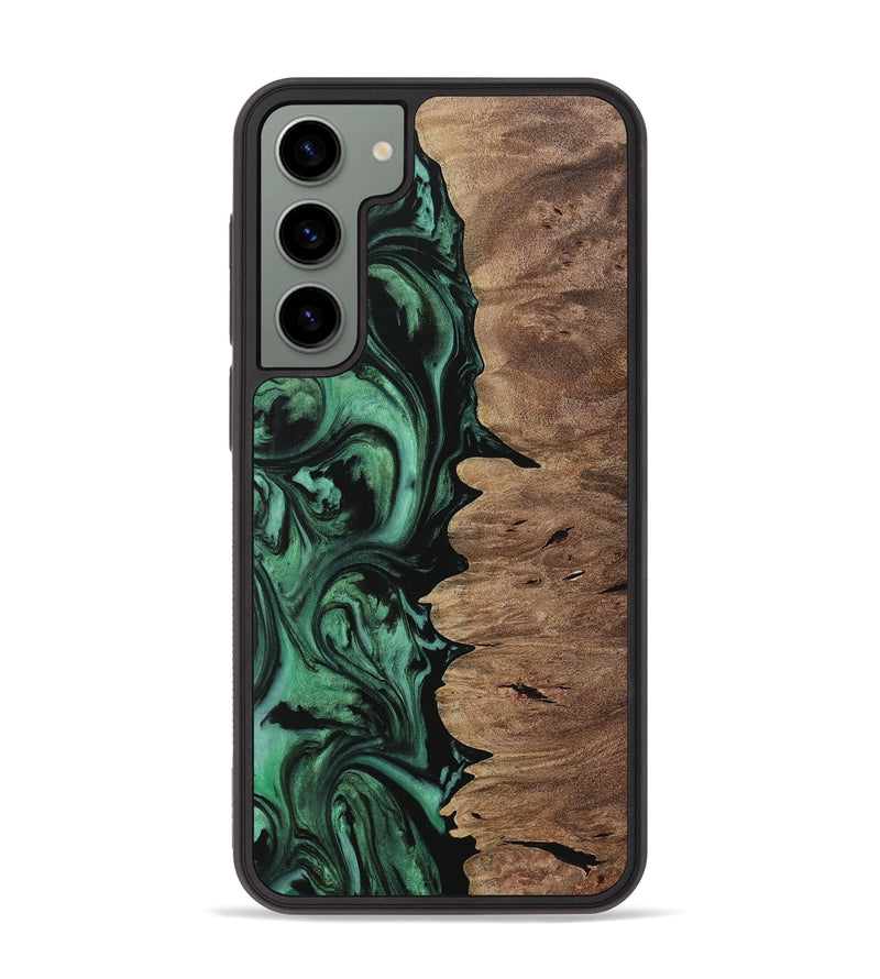 Galaxy S23 Plus Wood Phone Case - Einar (Green, 729764)