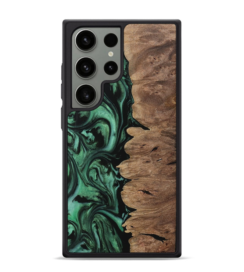 Galaxy S24 Ultra Wood Phone Case - Einar (Green, 729764)