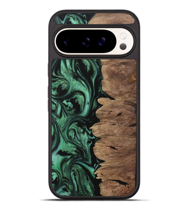 Pixel 9 Pro XL Wood Phone Case - Einar (Green, 729764)