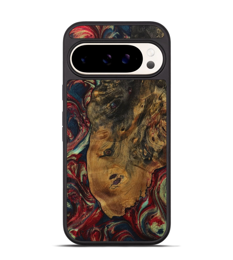 Pixel 9 Pro Wood Phone Case - Adriel (Red, 729781)