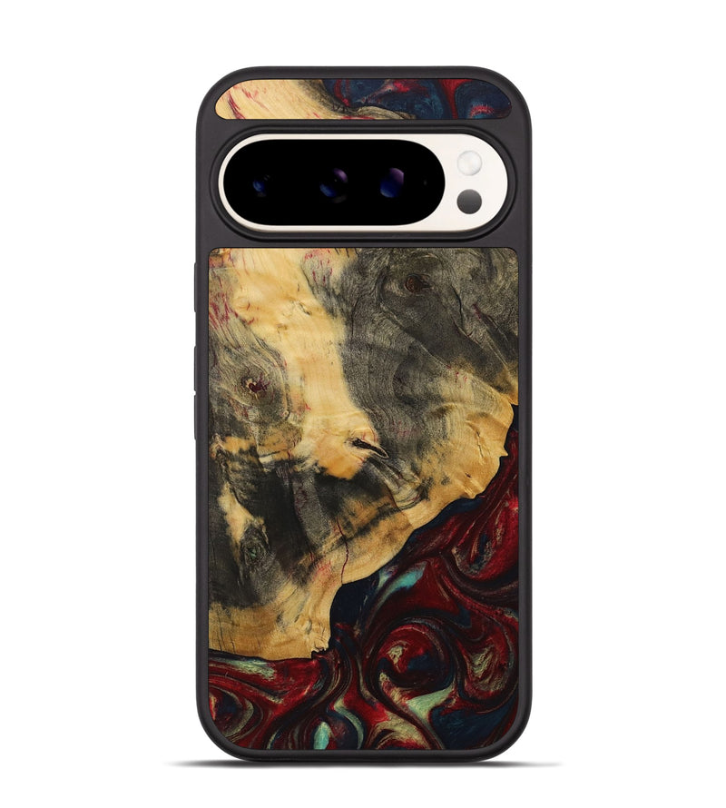 Pixel 9 Pro Wood Phone Case - Javad (Red, 729807)