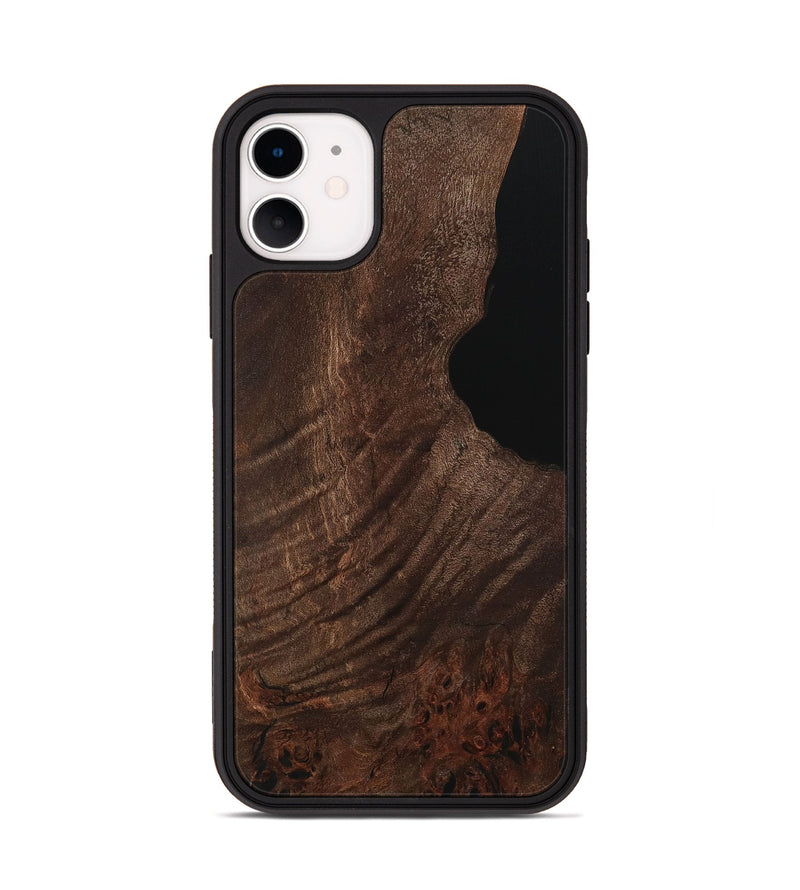 iPhone 11 Wood Phone Case - Almond (Wood Burl, 729818)