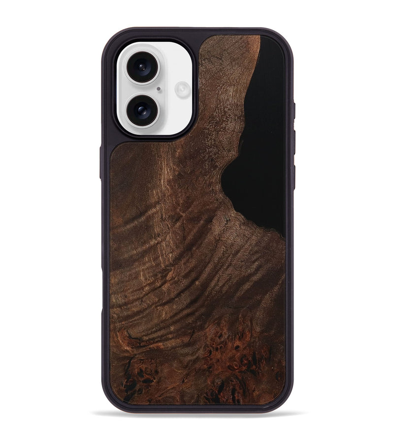 iPhone 16 Plus Wood Phone Case - Almond (Wood Burl, 729818)