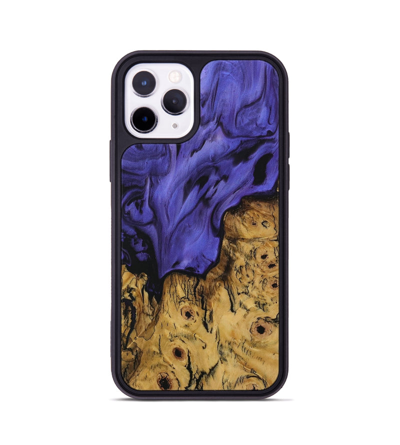 iPhone 11 Pro Wood Phone Case - Nawa (Purple, 729829)