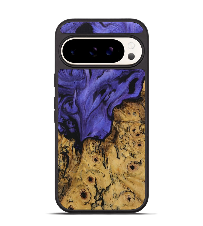 Pixel 9 Pro Wood Phone Case - Nawa (Purple, 729829)