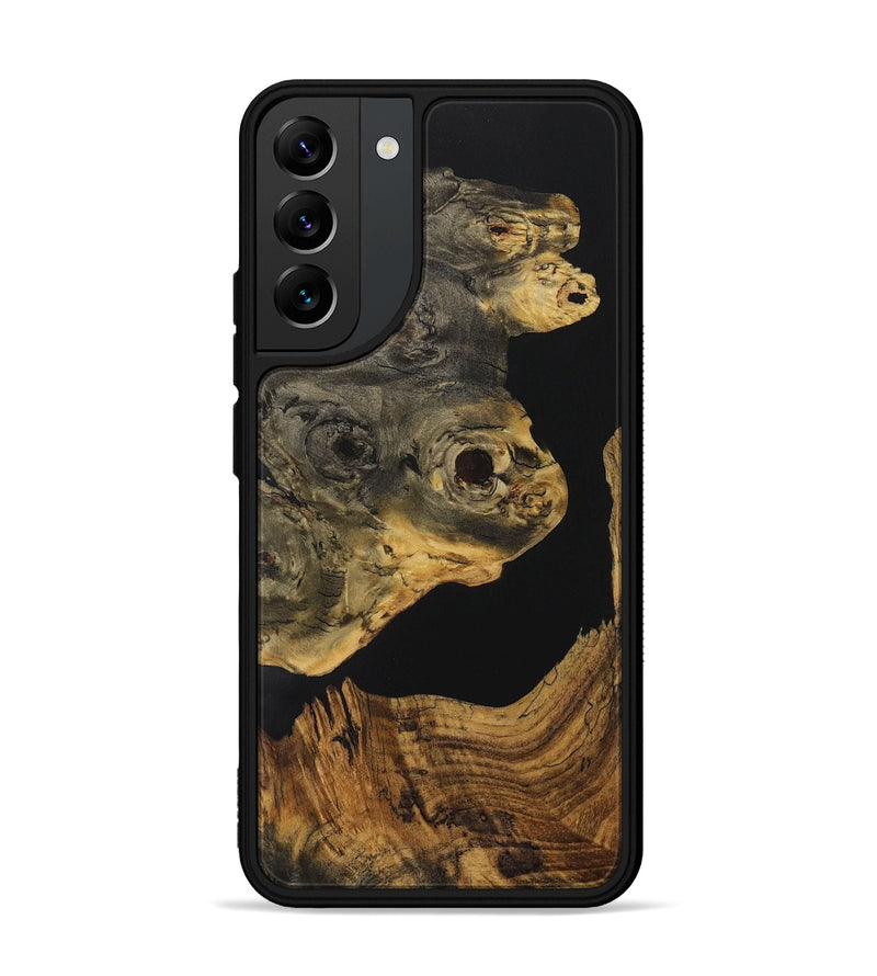 Galaxy S22 Plus Wood Phone Case - Mikayla (Pure Black, 729833)