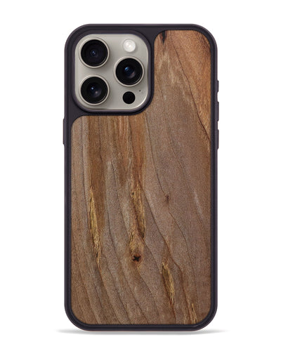 iPhone 15 Pro Max Wood Phone Case - Nana (Wood Burl, 729838)