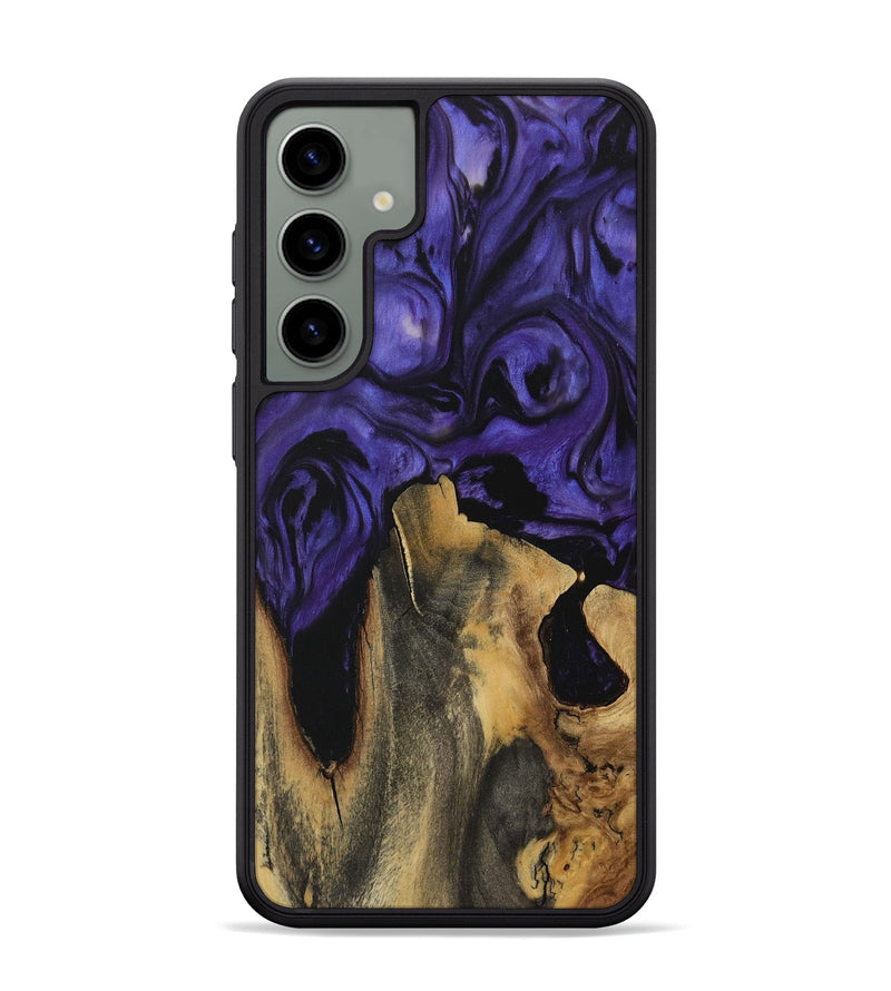 Galaxy S24 Plus Wood Phone Case - Birgit (Purple, 729844)