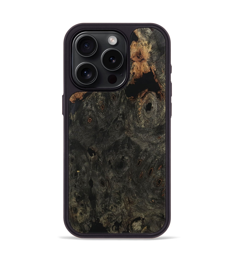 iPhone 15 Pro Wood Phone Case - Roel (Wood Burl, 729850)