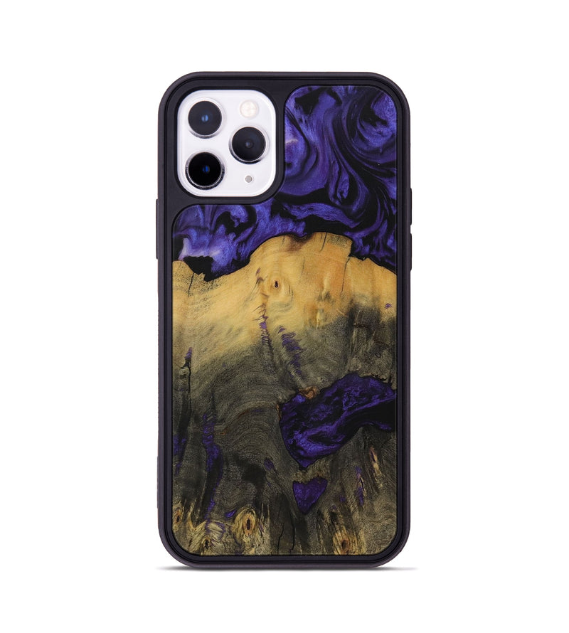 iPhone 11 Pro Wood Phone Case - Kendre (Purple, 729856)