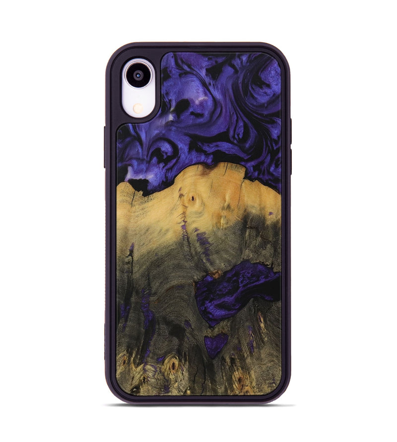 iPhone Xr Wood Phone Case - Kendre (Purple, 729856)