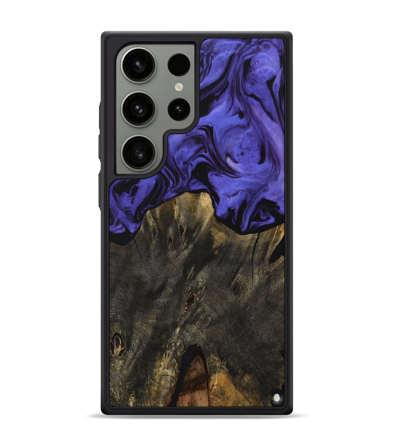 Galaxy S24 Ultra Wood Phone Case - Isadore (Purple, 729862)