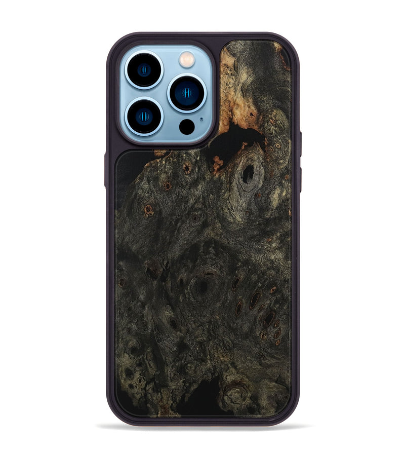 iPhone 14 Pro Max Wood Phone Case - Parrish (Wood Burl, 729888)