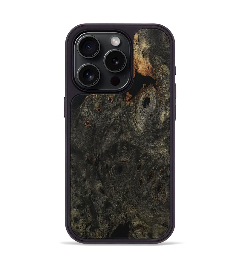 iPhone 15 Pro Wood Phone Case - Parrish (Wood Burl, 729888)