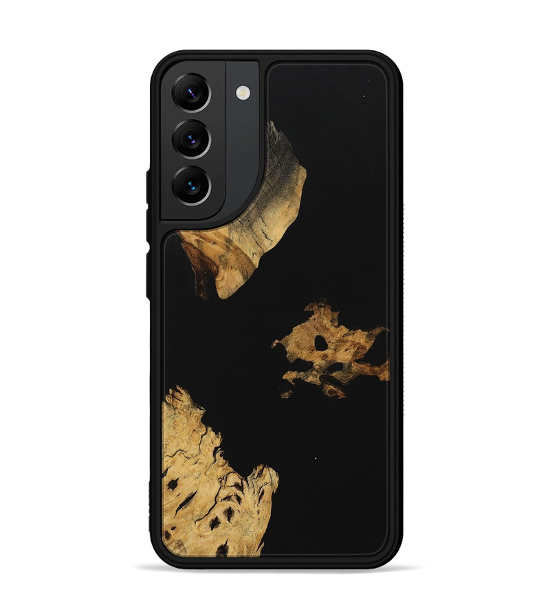 Galaxy S22 Plus Wood Phone Case - Daveta (Pure Black, 729898)