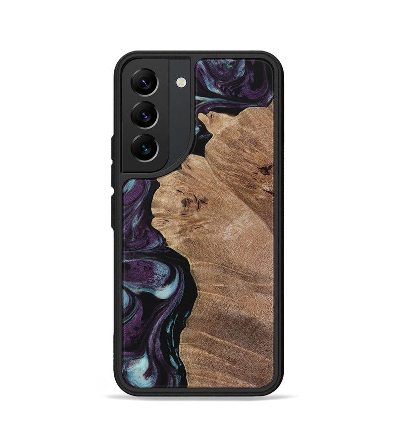 Galaxy S22 Wood Phone Case - Nile (Purple, 729932)