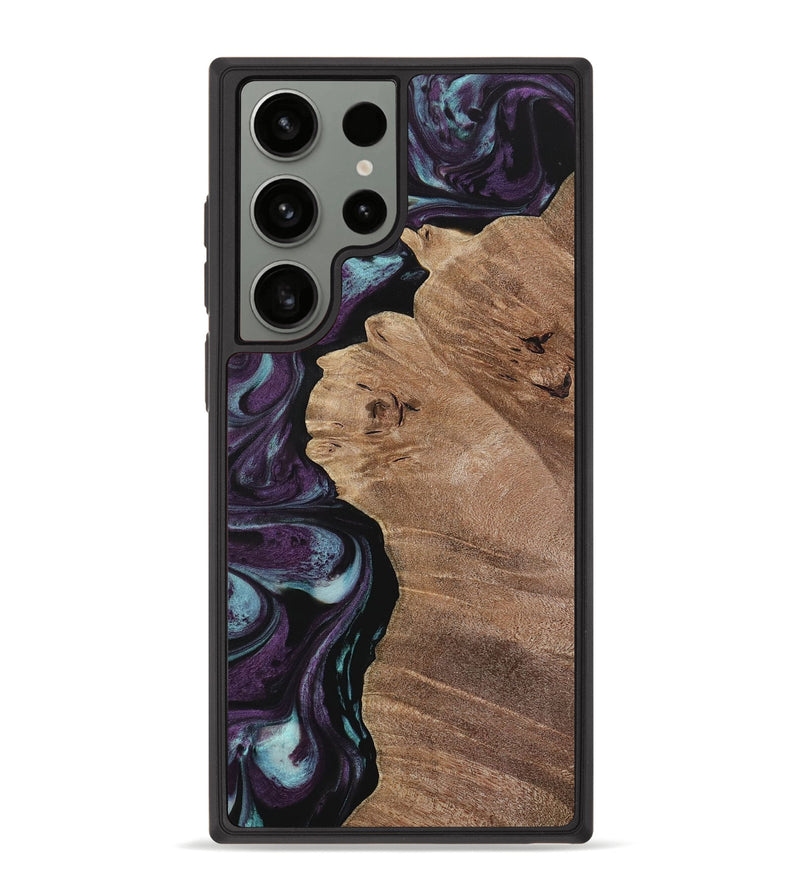 Galaxy S23 Ultra Wood Phone Case - Nile (Purple, 729932)