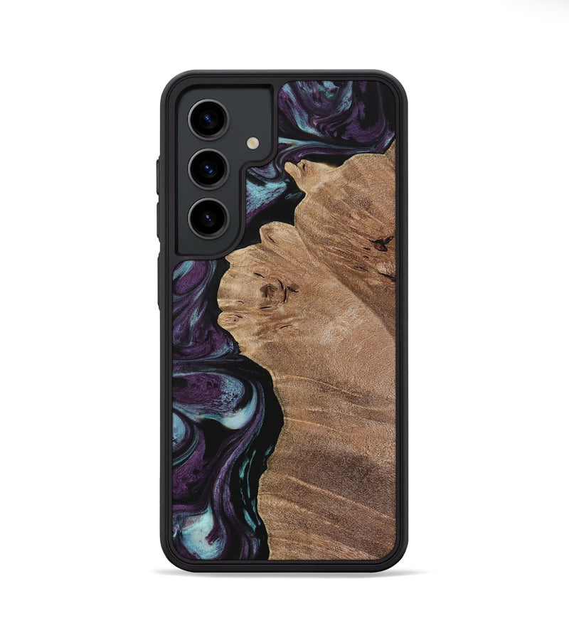 Galaxy S24 Wood Phone Case - Nile (Purple, 729932)