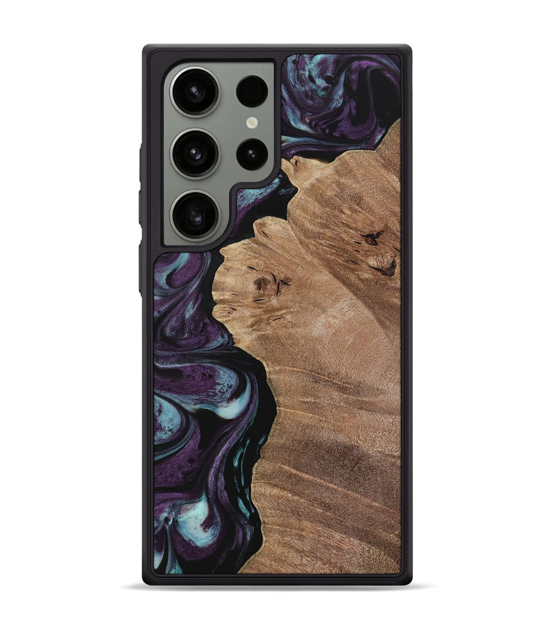 Galaxy S24 Ultra Wood Phone Case - Nile (Purple, 729932)