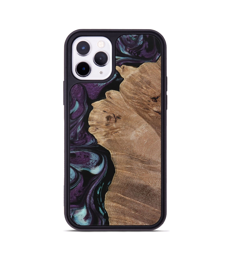 iPhone 11 Pro Wood Phone Case - Nile (Purple, 729932)