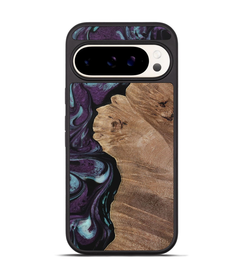 Pixel 9 Pro Wood Phone Case - Nile (Purple, 729932)