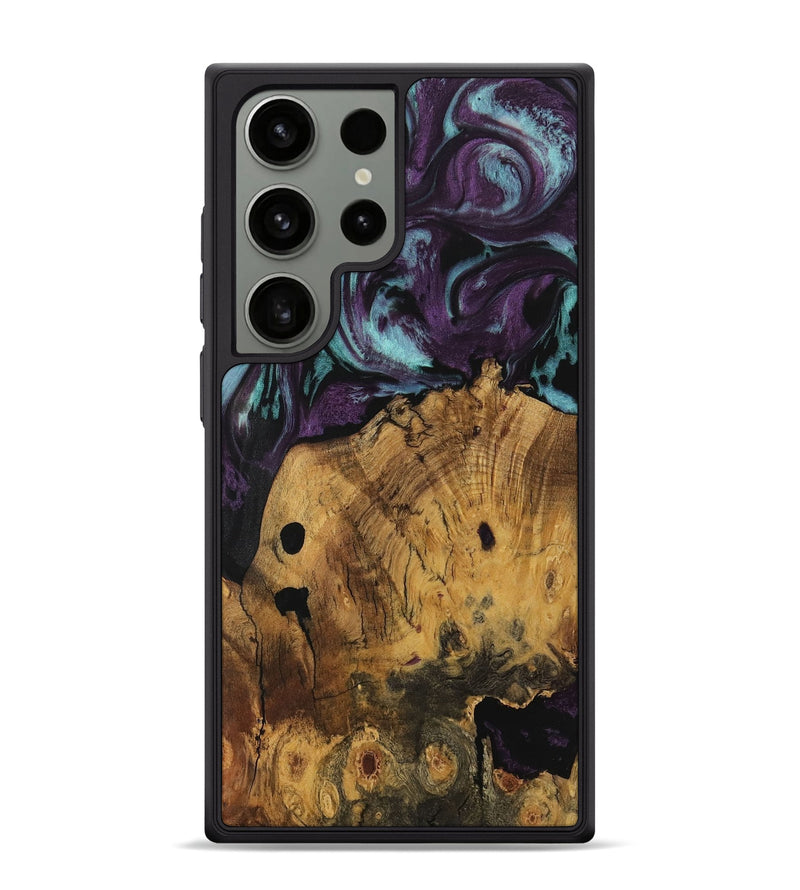 Galaxy S24 Ultra Wood Phone Case - Drucie (Purple, 729933)