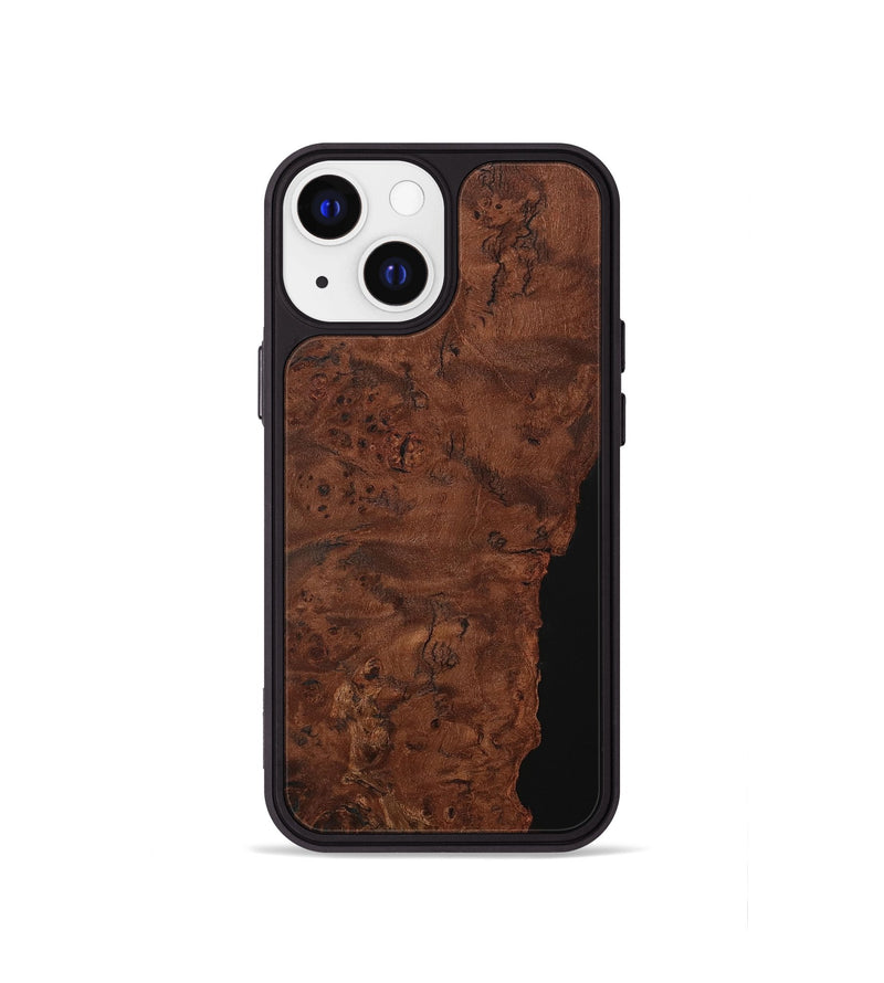 iPhone 13 mini Wood Phone Case - Elisa (Wood Burl, 729939)