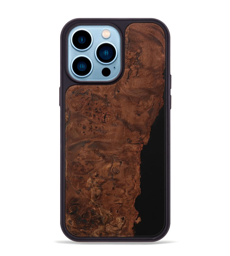 iPhone 14 Pro Max Wood Phone Case - Elisa (Wood Burl, 729939)