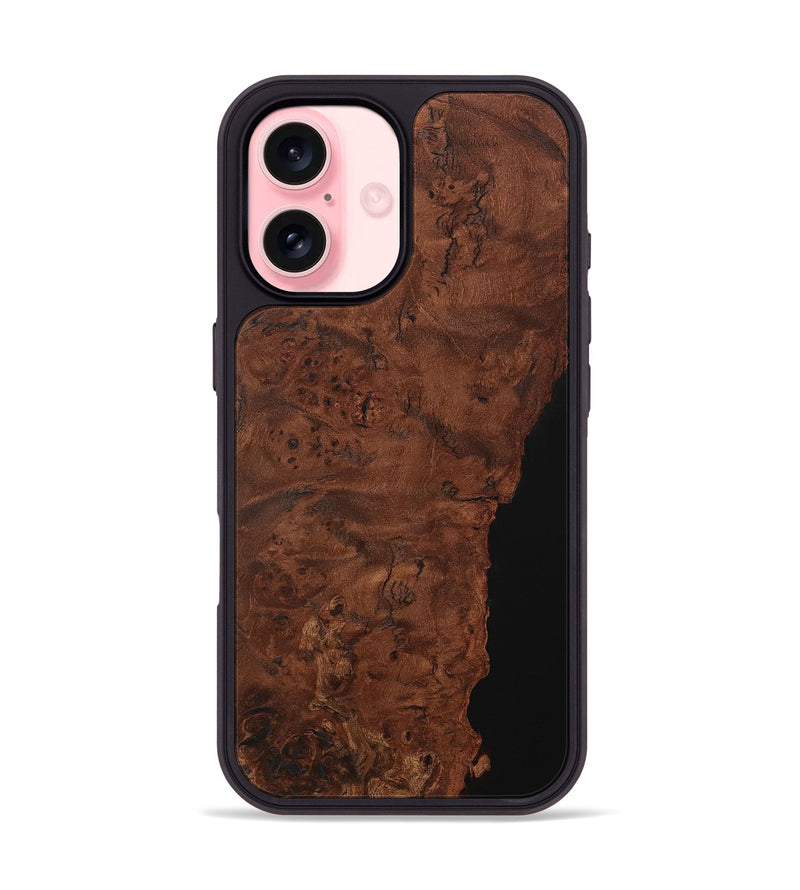 iPhone 16 Wood Phone Case - Elisa (Wood Burl, 729939)