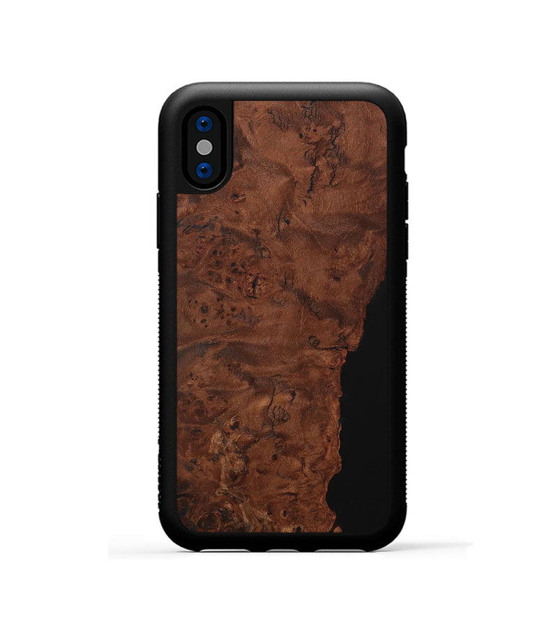 iPhone Xs Wood Phone Case - Elisa (Wood Burl, 729939)