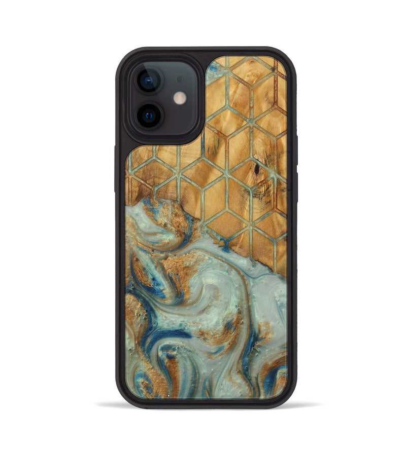 iPhone 12 Wood Phone Case - Modesta (Pattern, 729956)