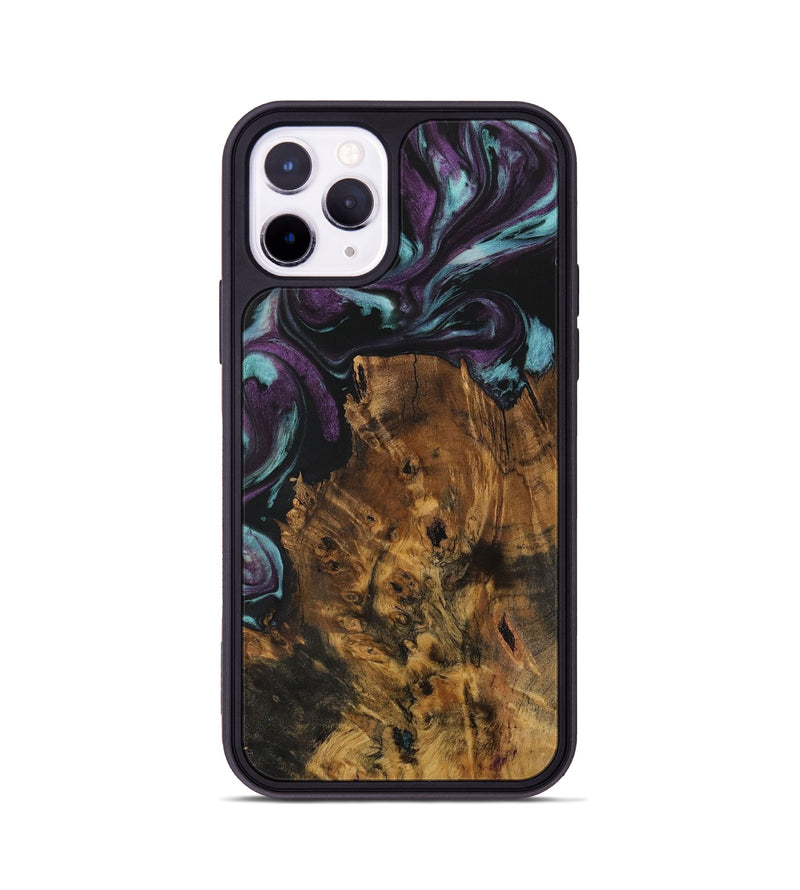 iPhone 11 Pro Wood Phone Case - Conley (Purple, 729969)