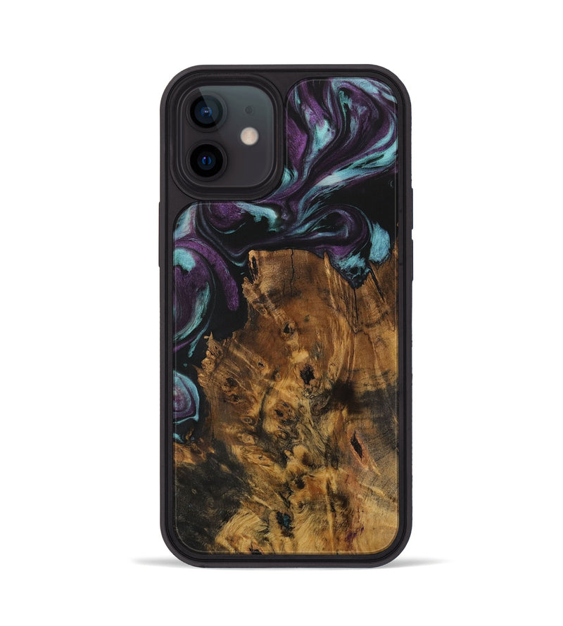 iPhone 12 Wood Phone Case - Conley (Purple, 729969)