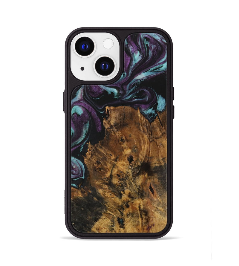 iPhone 13 Wood Phone Case - Conley (Purple, 729969)