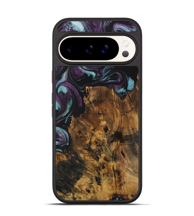 Pixel 9 Pro Wood Phone Case - Conley (Purple, 729969)