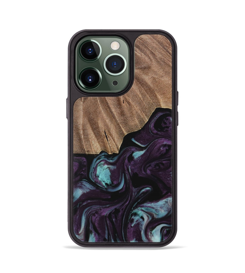 iPhone 13 Pro Wood Phone Case - Loula (Purple, 729975)