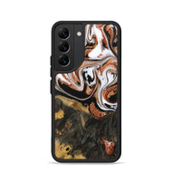 Galaxy S22 Wood Phone Case - Patty (Black & White, 729988)