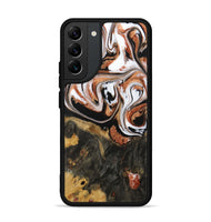 Galaxy S22 Plus Wood Phone Case - Patty (Black & White, 729988)