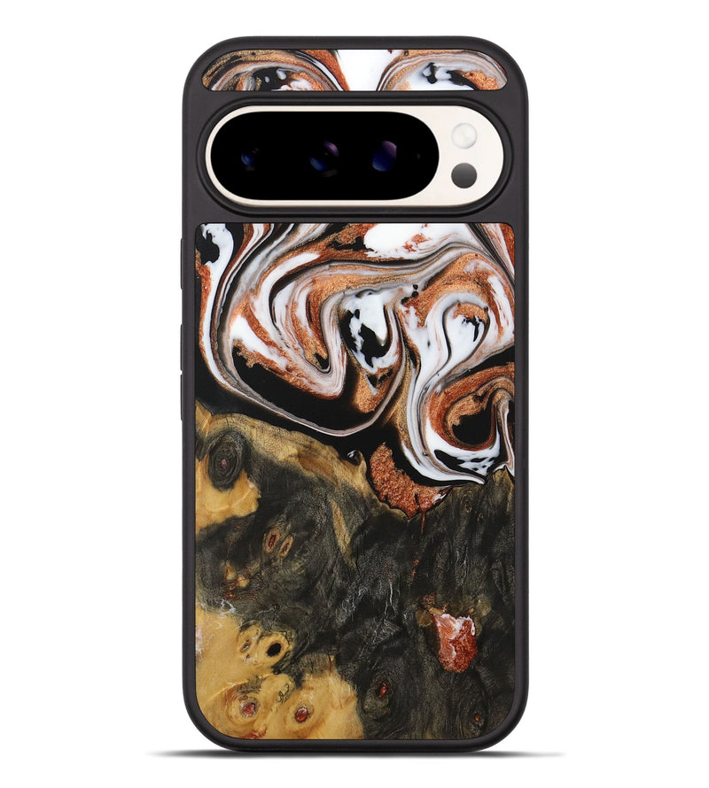 Pixel 9 Pro XL Wood Phone Case - Patty (Black & White, 729988)