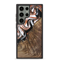 Galaxy S23 Ultra Wood Phone Case - Wilson (Black & White, 729991)