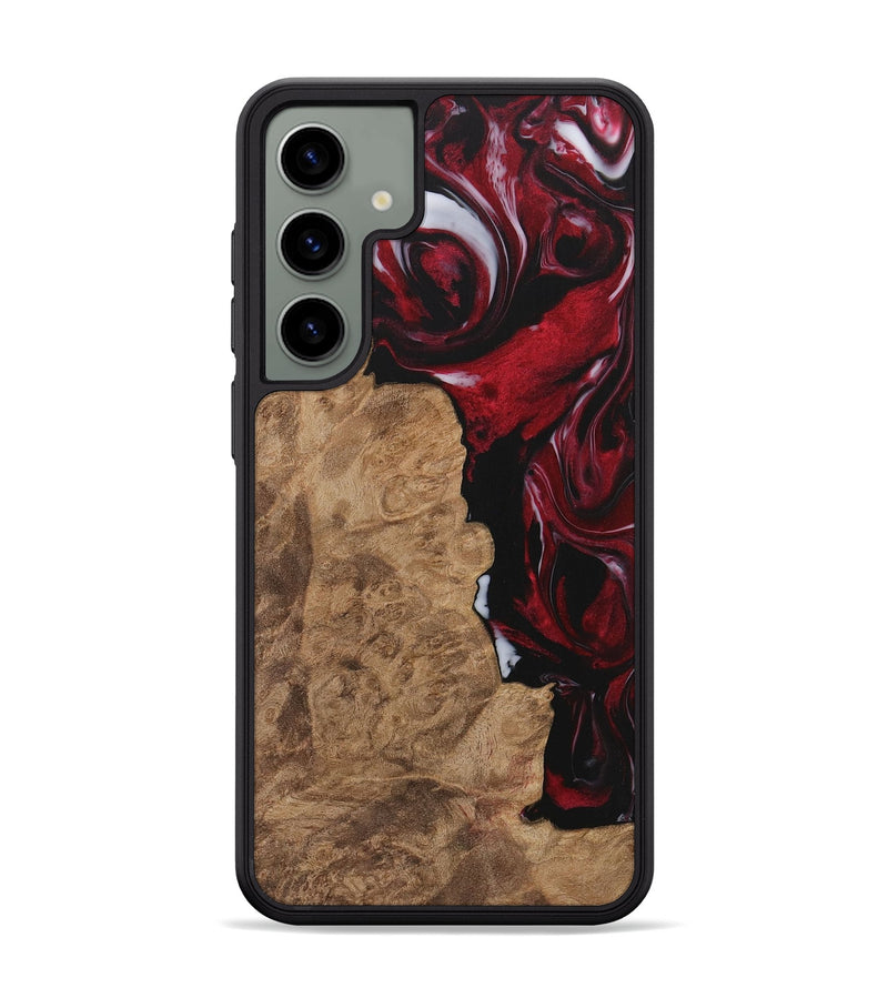 Galaxy S24 Plus Wood Phone Case - Mossie (Red, 730007)