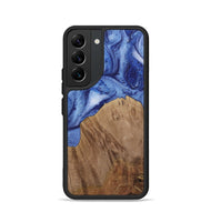 Galaxy S22 Wood Phone Case - Jobey (Blue, 730009)